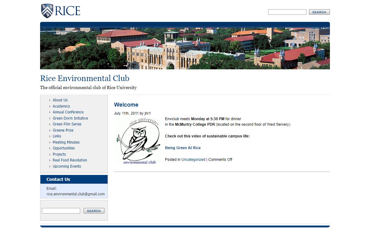 Rice Environmental Club