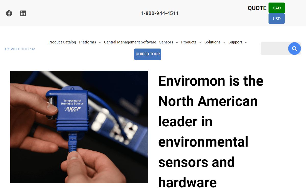 Environmental Monitoring Solution Systems - Enviromon