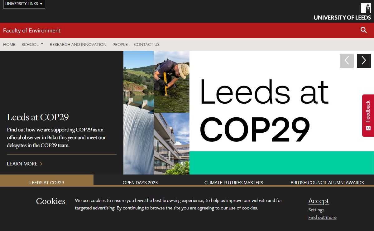 Faculty of Environment | University of Leeds