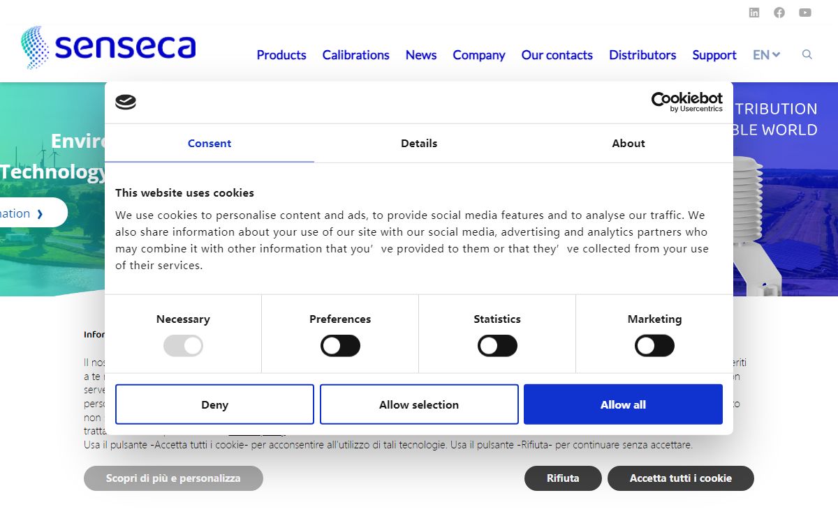 Senseca - Measuring, monitoring, testing and control instruments