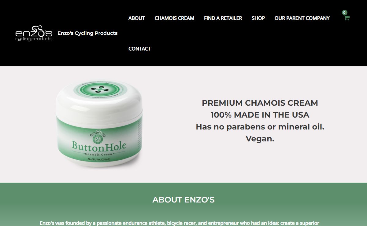 Enzo's Cycling Products - Enzo's Cycling Products