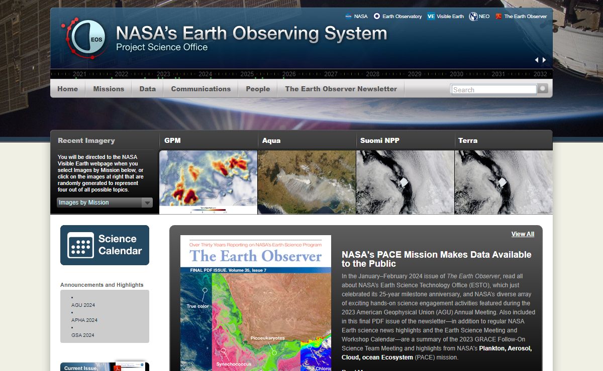 NASA's Earth Observing System