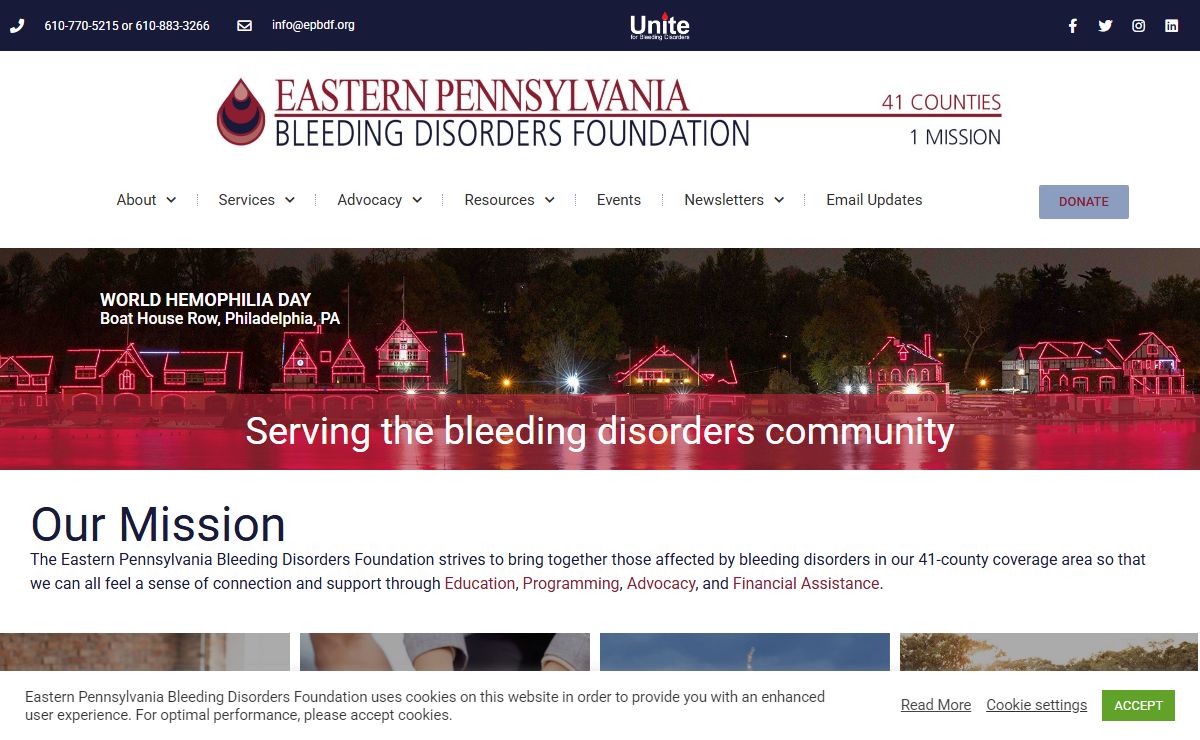 Eastern Pennsylvania Bleeding Disorders Foundation