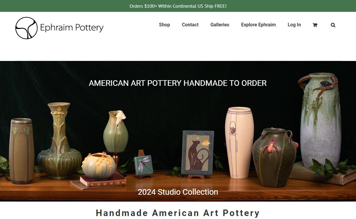 Pottery Store | Handmade to Order | Ephraim Pottery