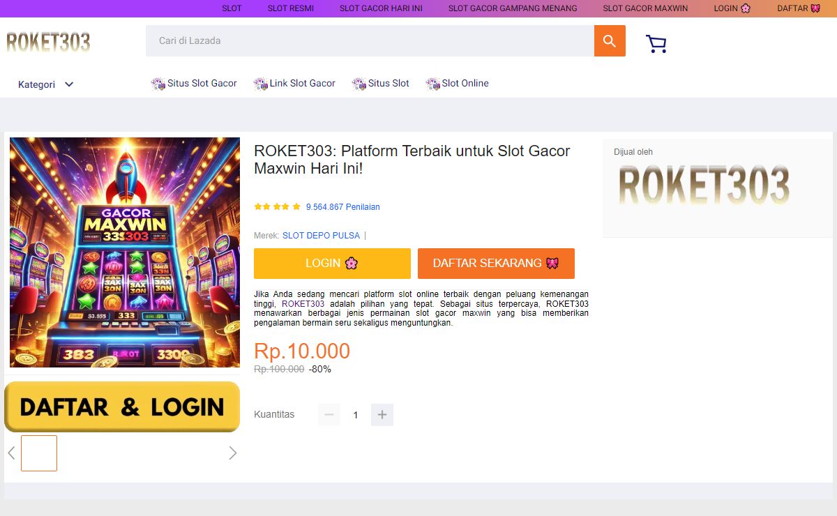 ROKET303: Platform Terbaik untuk Slot Gacor Maxwin Hari Ini!