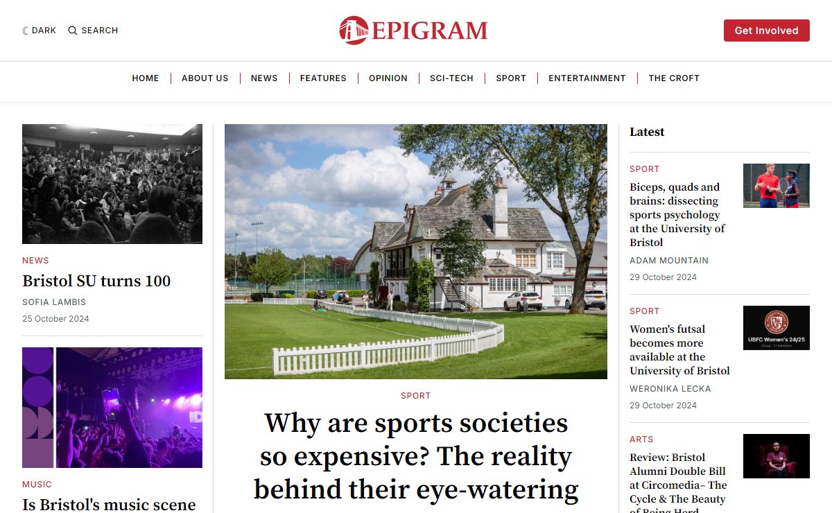 Epigram - Bristol University's Independent Student Newspaper