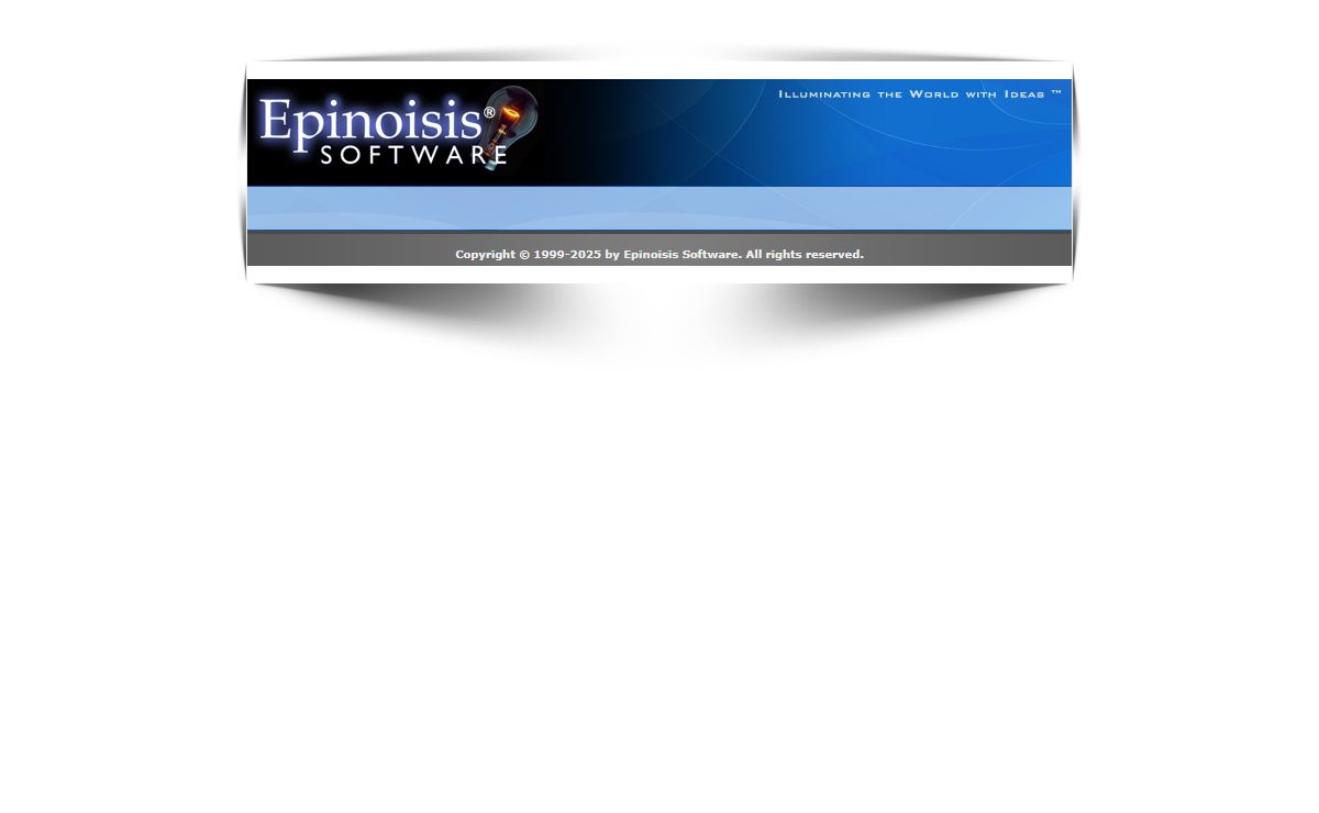 Epinoisis Software.