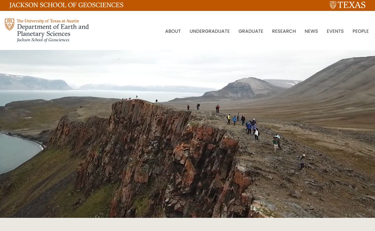 Department of Earth and Planetary Sciences | Jackson School of Geosciences | The University of Texas at Austin