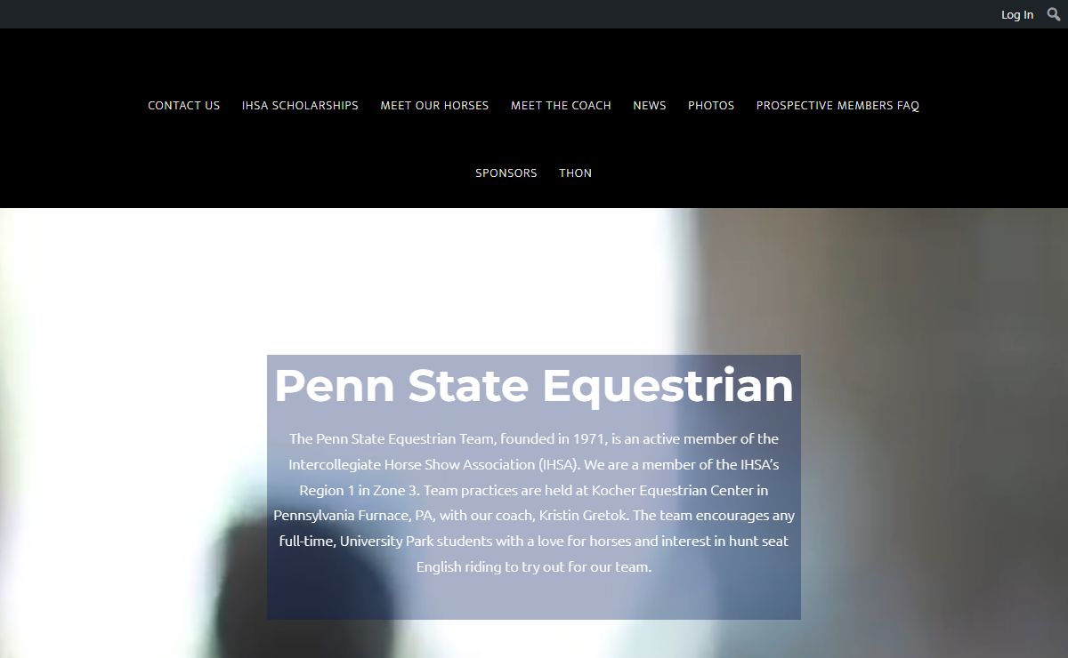 The Penn State Equestrian Team – Ride On State!