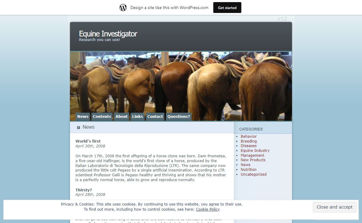 Equine Investigator | Research you can use!