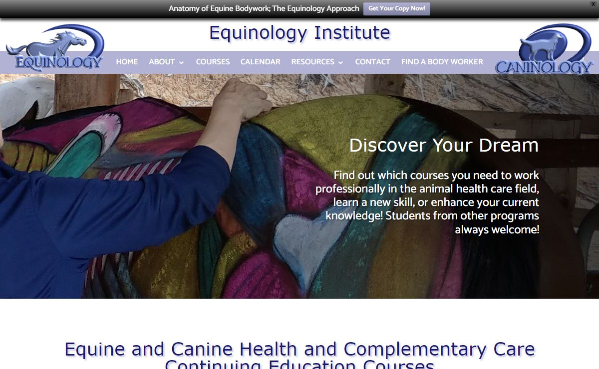 Equinology - Health Care Courses & Certification for Equine and Canine