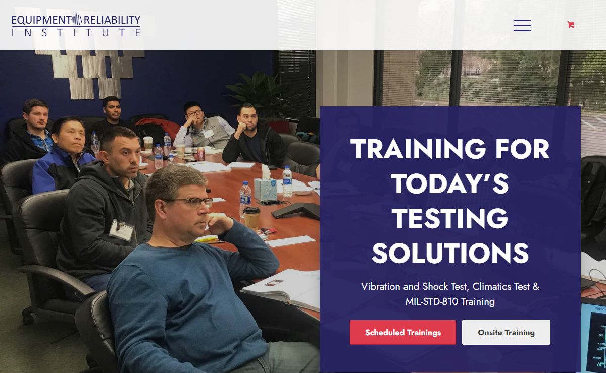 MIL-STD-810 Training and Vibration and Shock test training