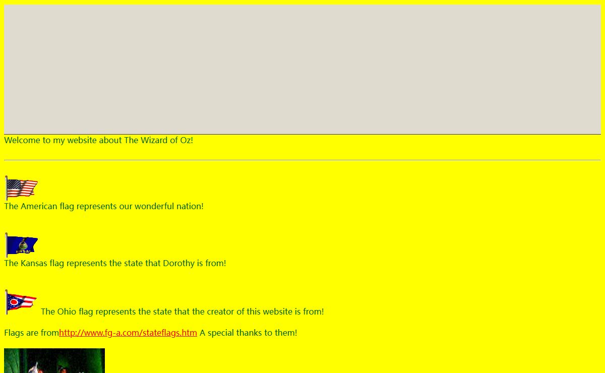 EQW's Wizard of Oz Website