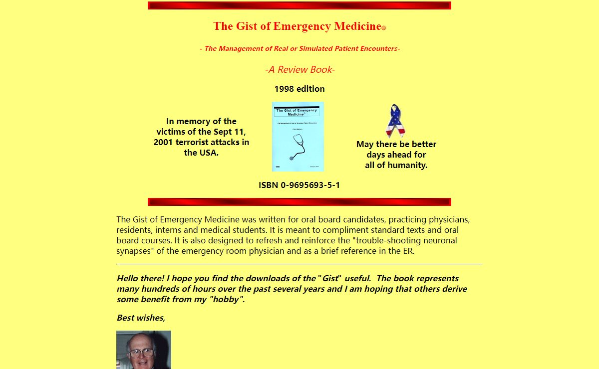 The Gist of Emergency Medicine Home Page