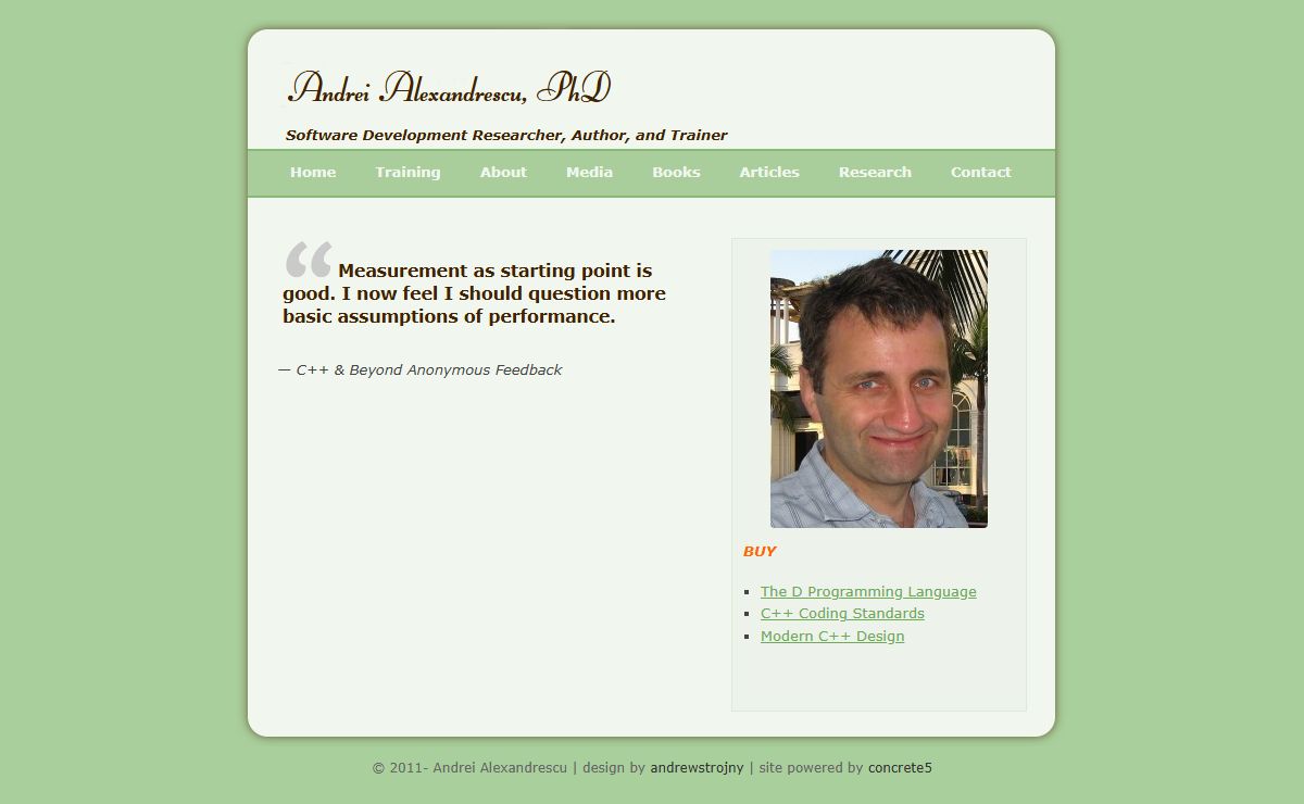 Andrei Alexandrescu