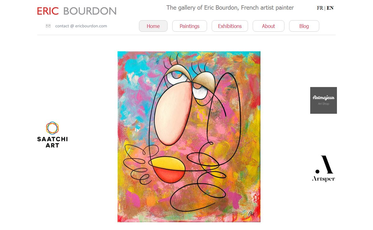 Eric Bourdon, French artist painter | Gallery