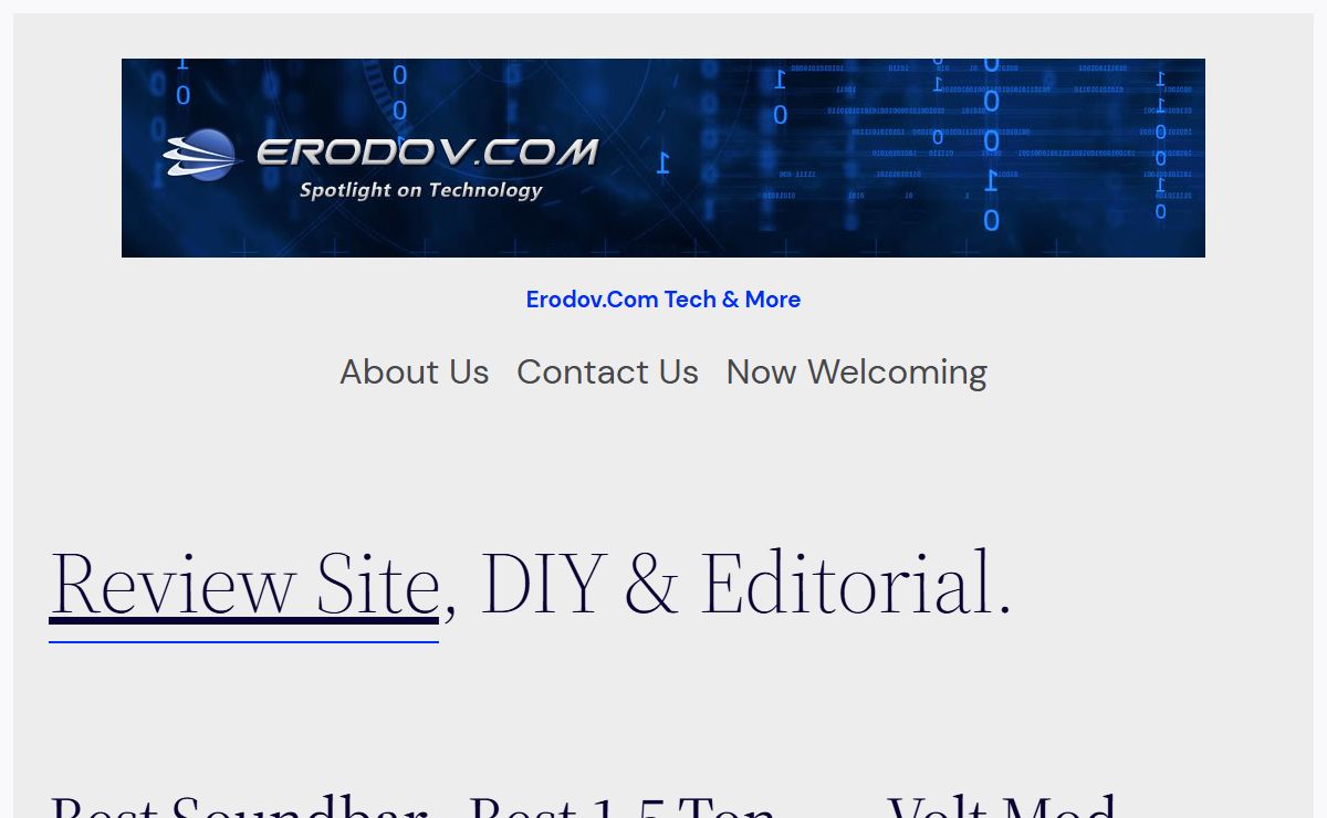 Erodov.com Tech & More – Forums & Discoussion on Everything