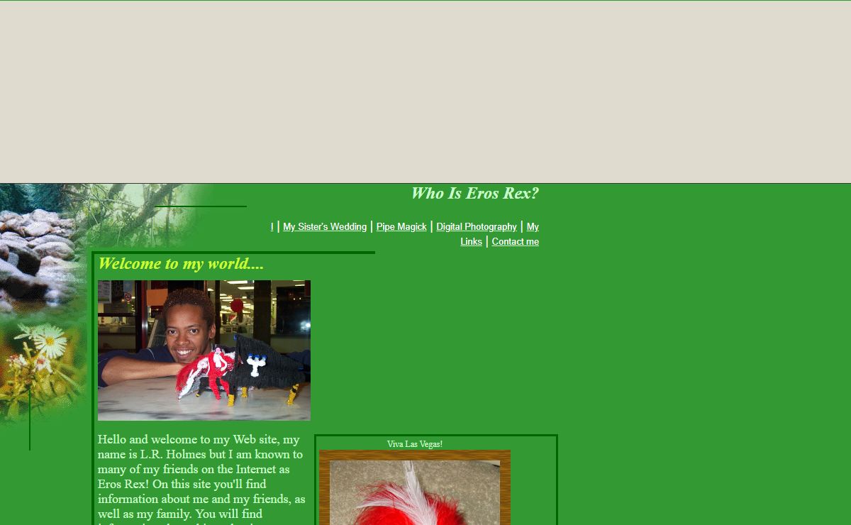 Who Is Eros Rex?