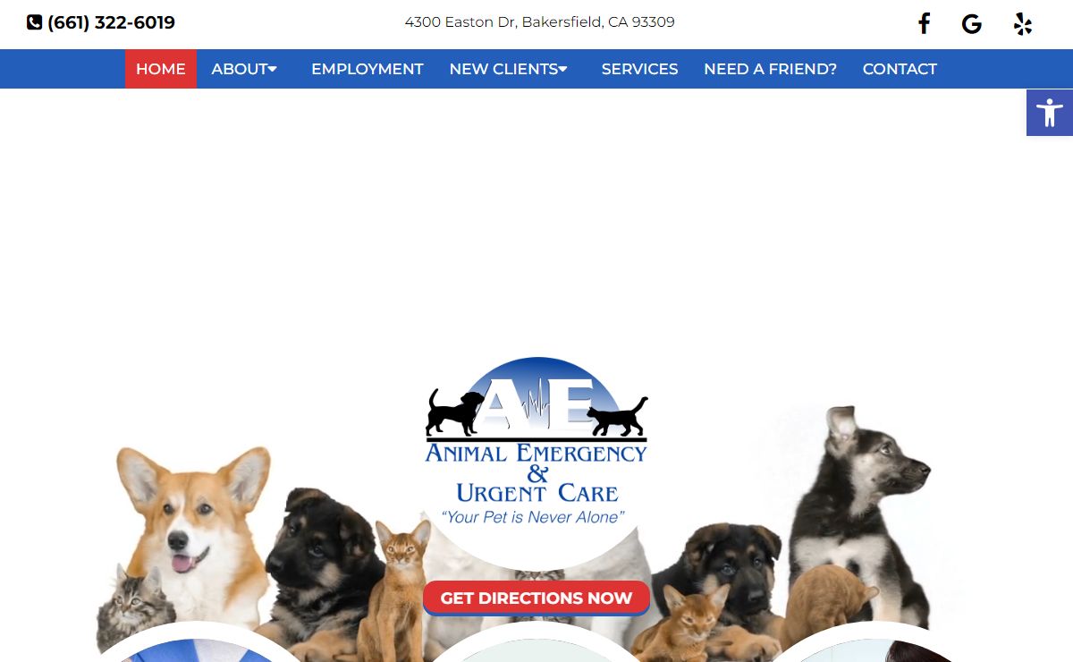 Emergency Veterinarian in Bakersfield, CA | Animal Emergency and Urgent Care