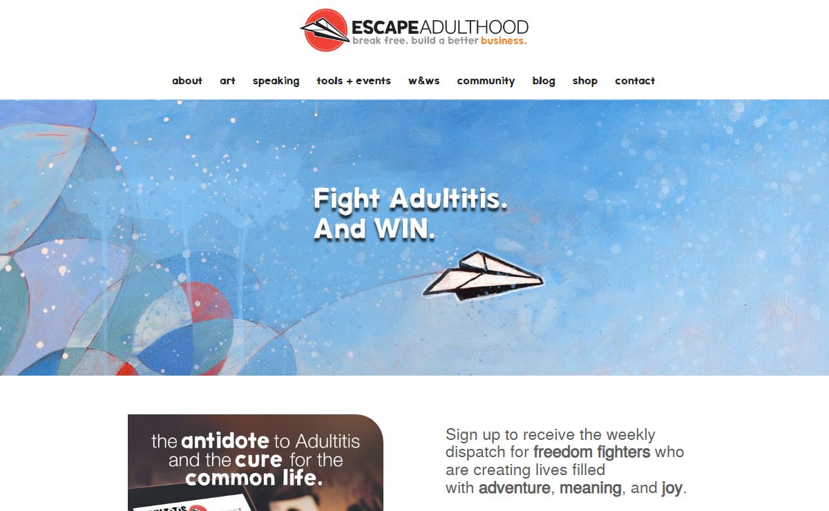 Escape Adulthood