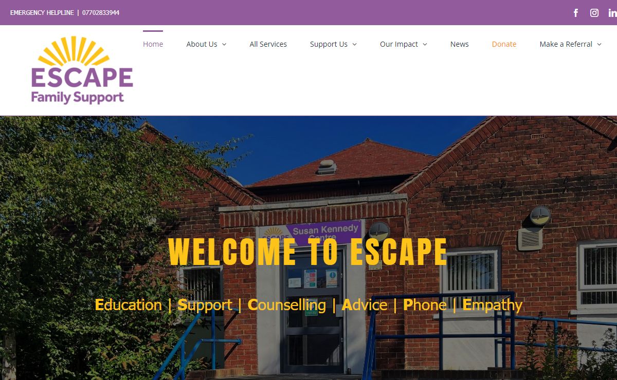 Escape Family Support – Opening doors to drug and alcohol support