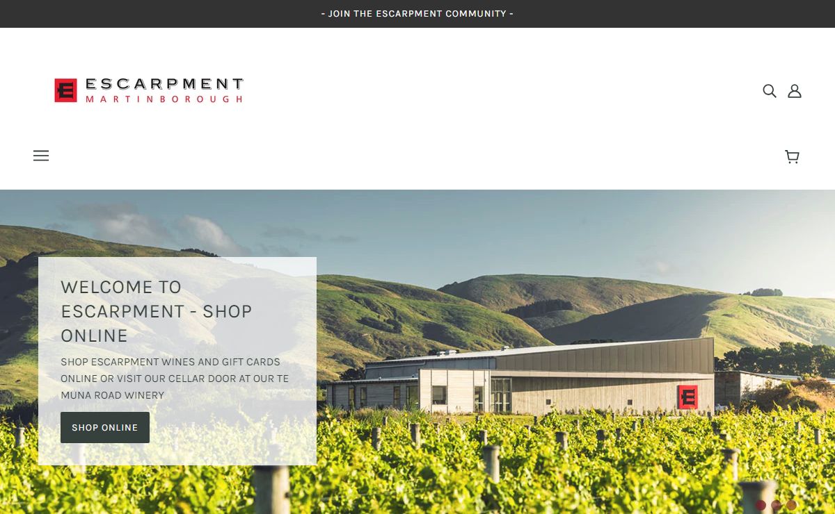 Escarpment Winery - Martinborough, New Zealand