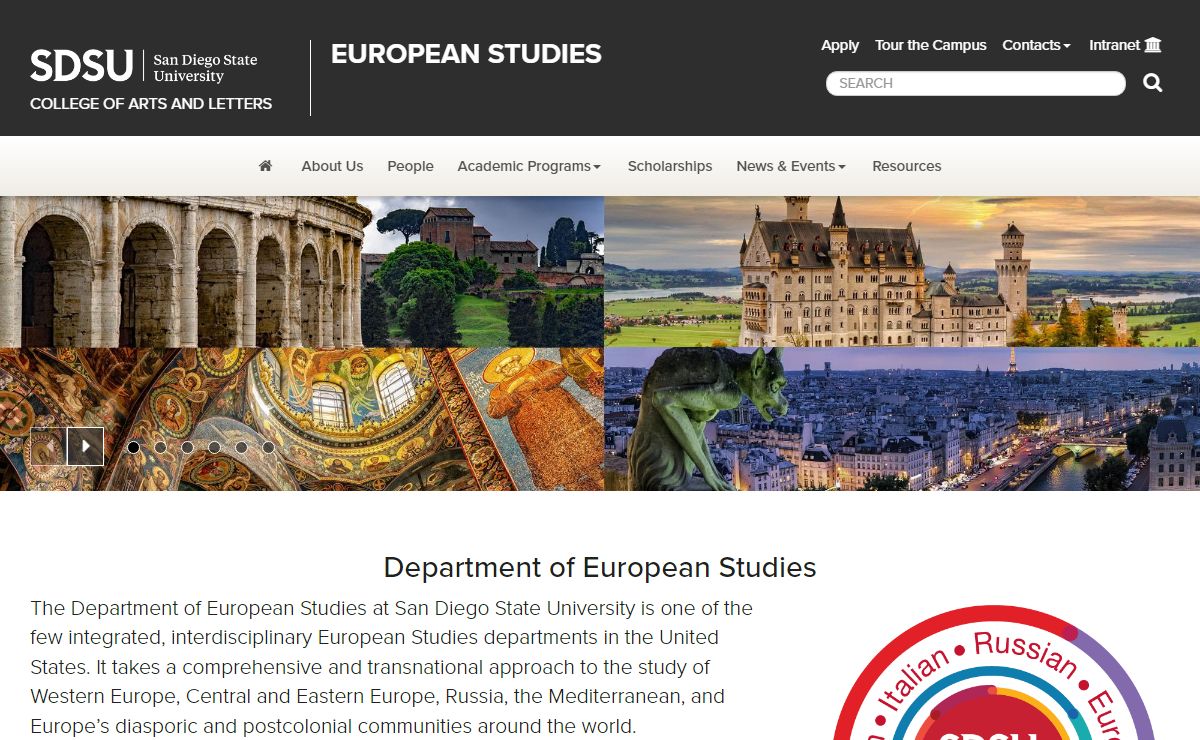 Home | European Studies | Arts & Letters | SDSU