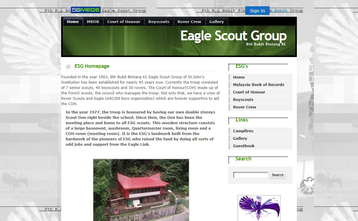 ESG-Homepage