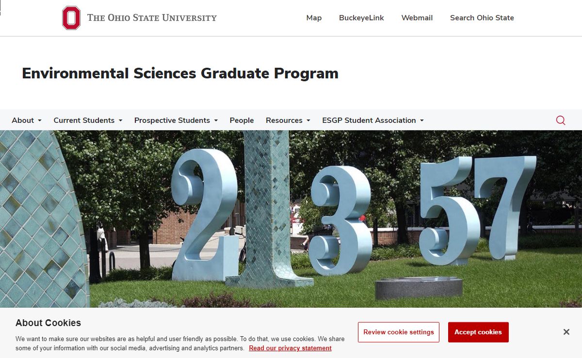 Home | Environmental Sciences Graduate Program