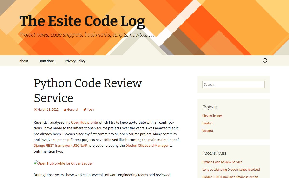 The Esite Code Log | Project news, code snippets, bookmarks, scripts, howtos, …