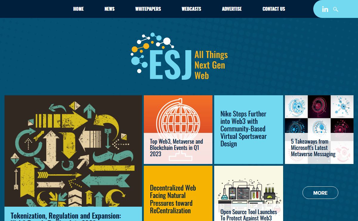 ESJ -- All Things Next Gen Web -- Enterprise Systems