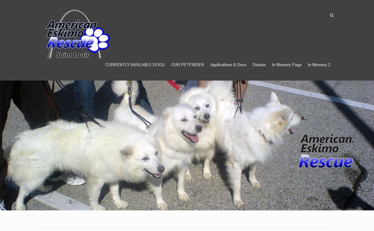 American Eskimo Rescue STL | Rescue, Rehab, Rehome