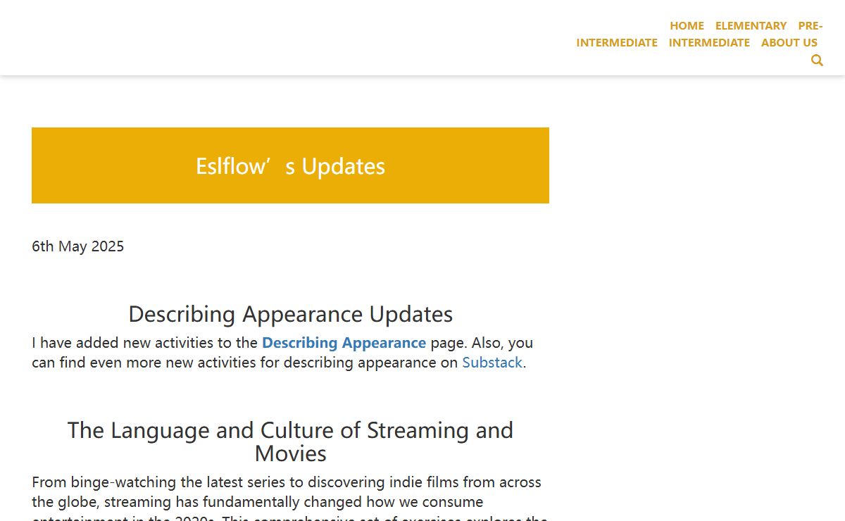 Eslflow’s Guide to English Language Teaching Resources and Lessons - Eslflow