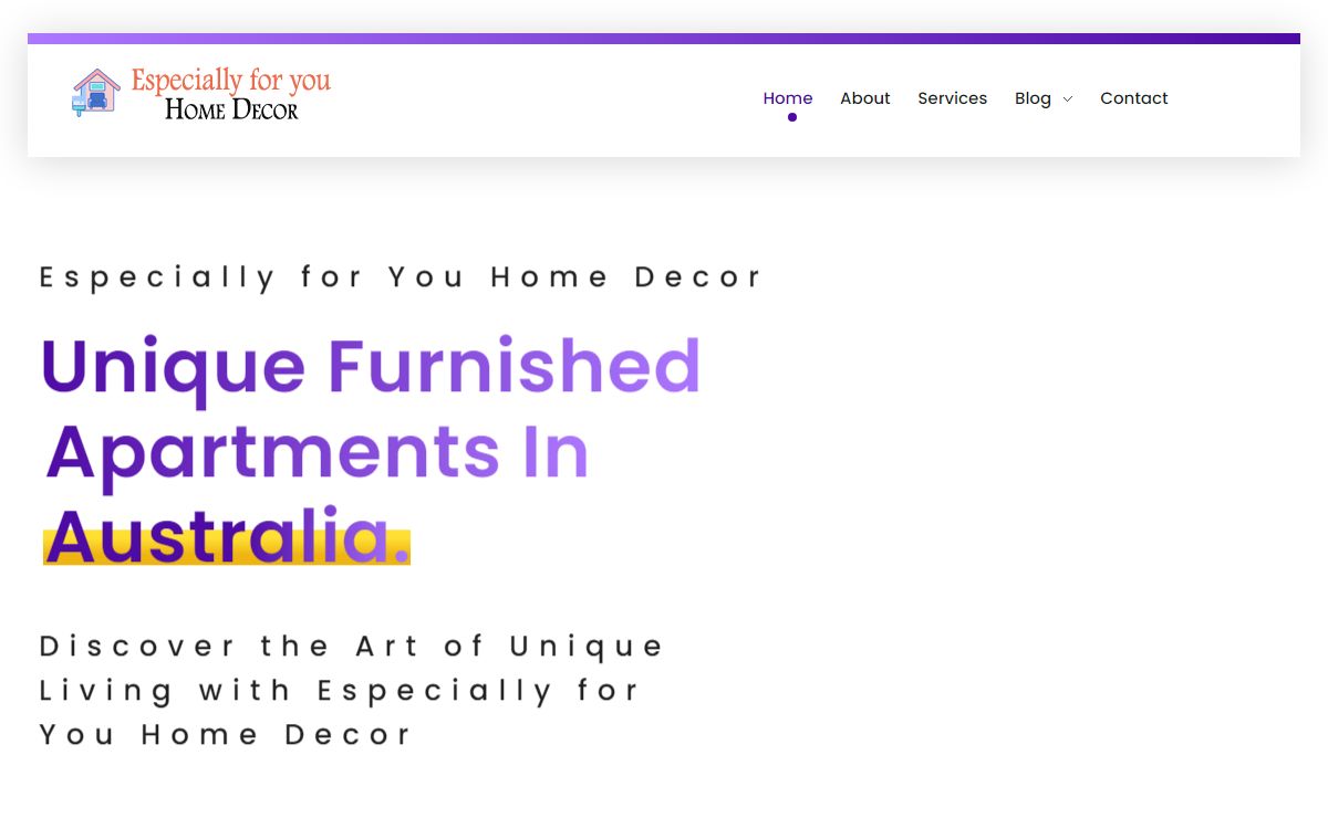 Home - Especially for you Home Decor