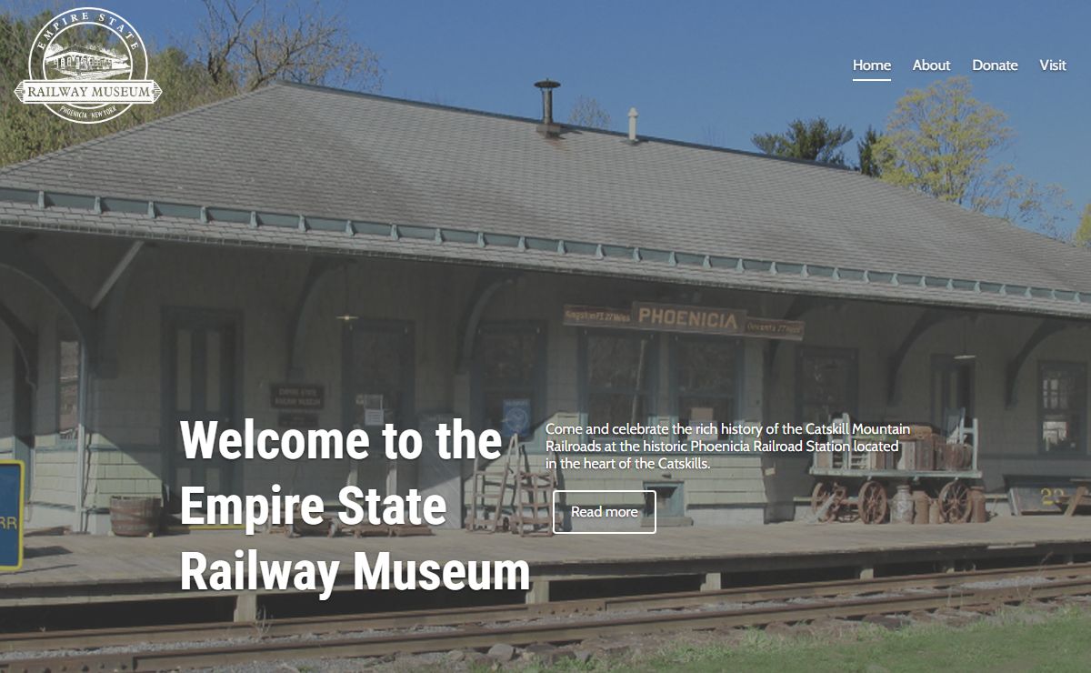 Preserving the rich history of the Catskill Mountain Railroads located in Phoenicia, NY - Empire State Railway Museum
