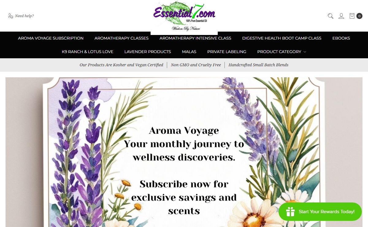 Essential7 Premium Essential Oils and Digestive Blends