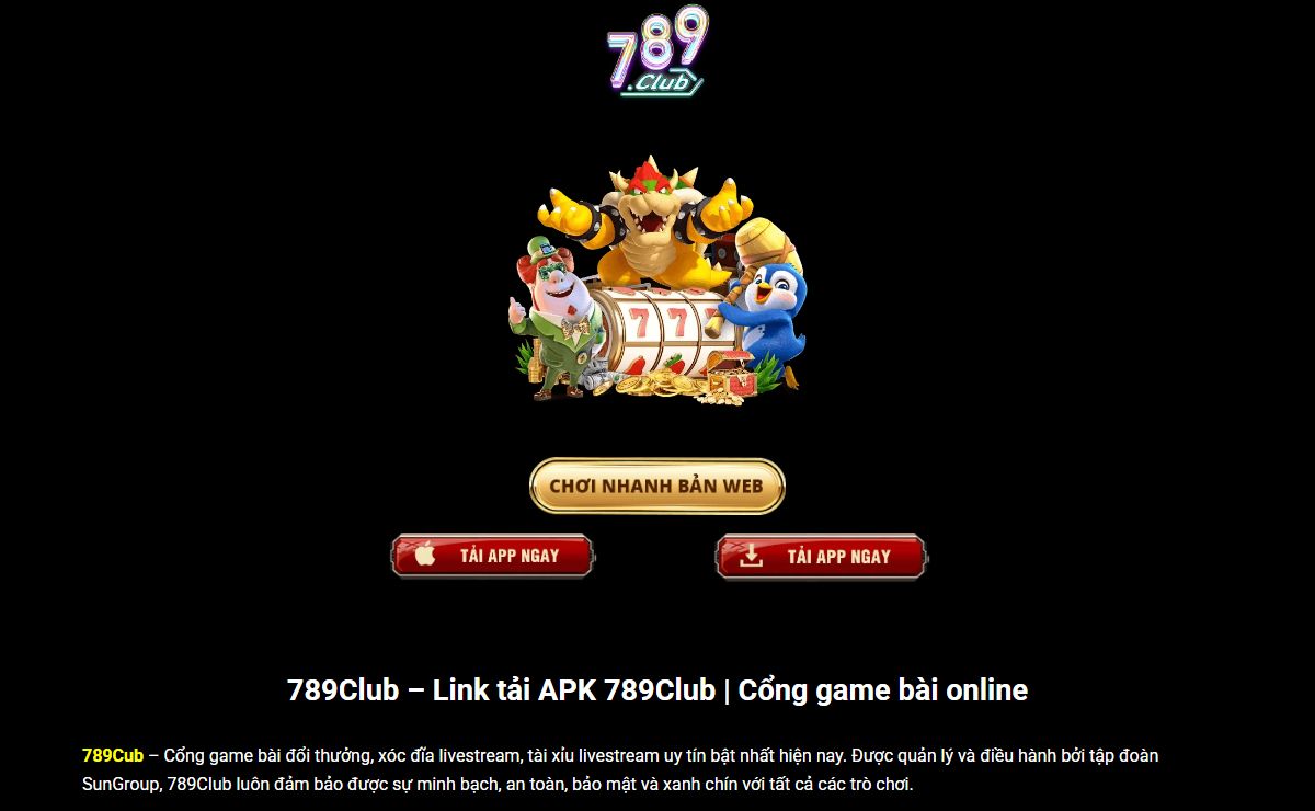 789Club - Link tải APK 789Club | Cổng game bài online