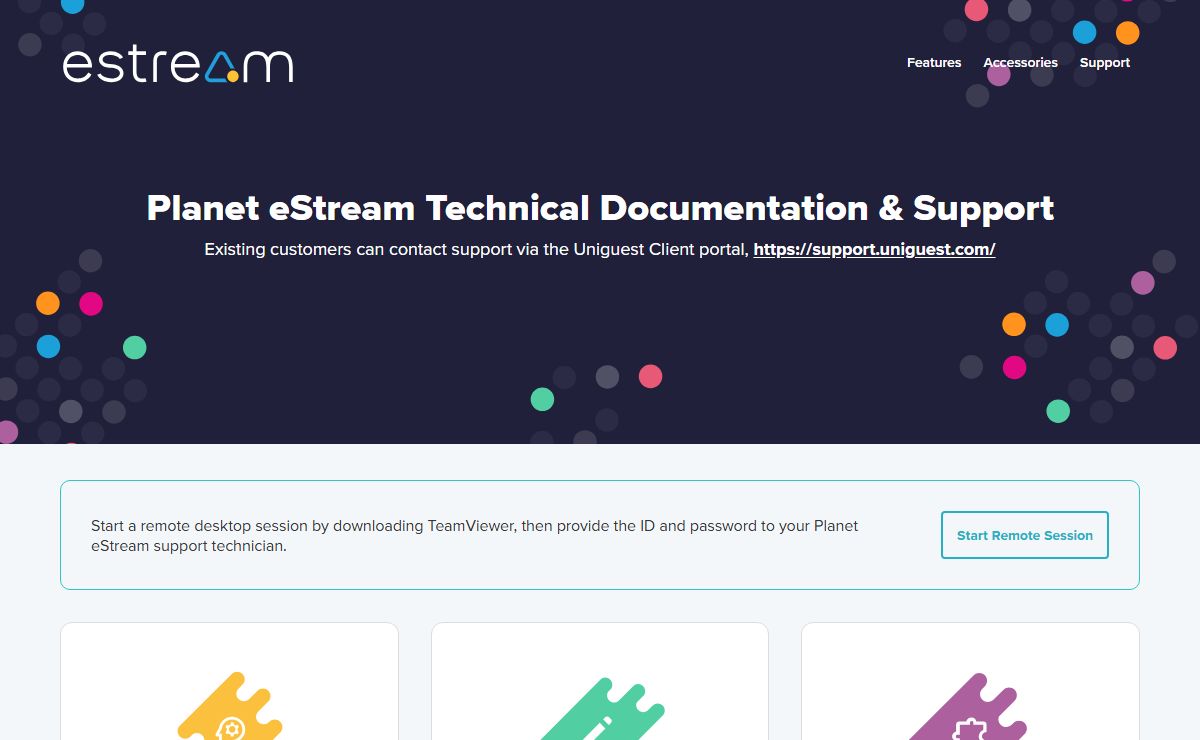 Planet eStream - Planet eStream Support