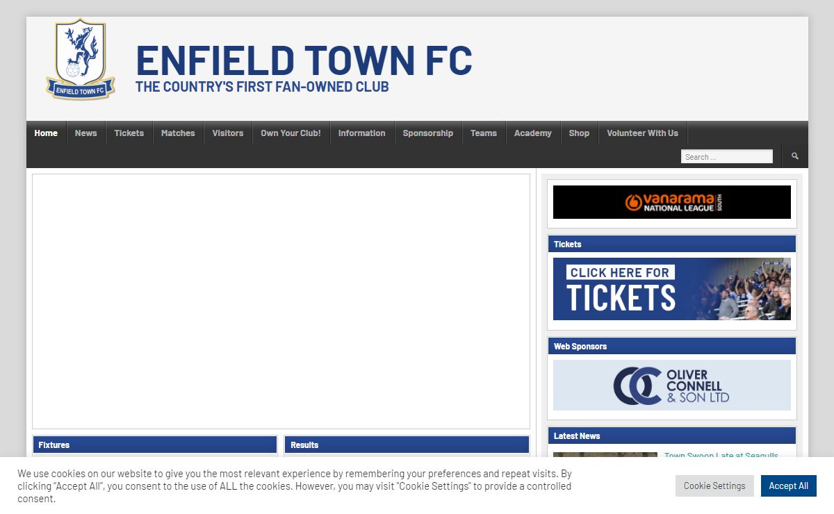 Enfield Town FC – The Country's First Fan-Owned Club
