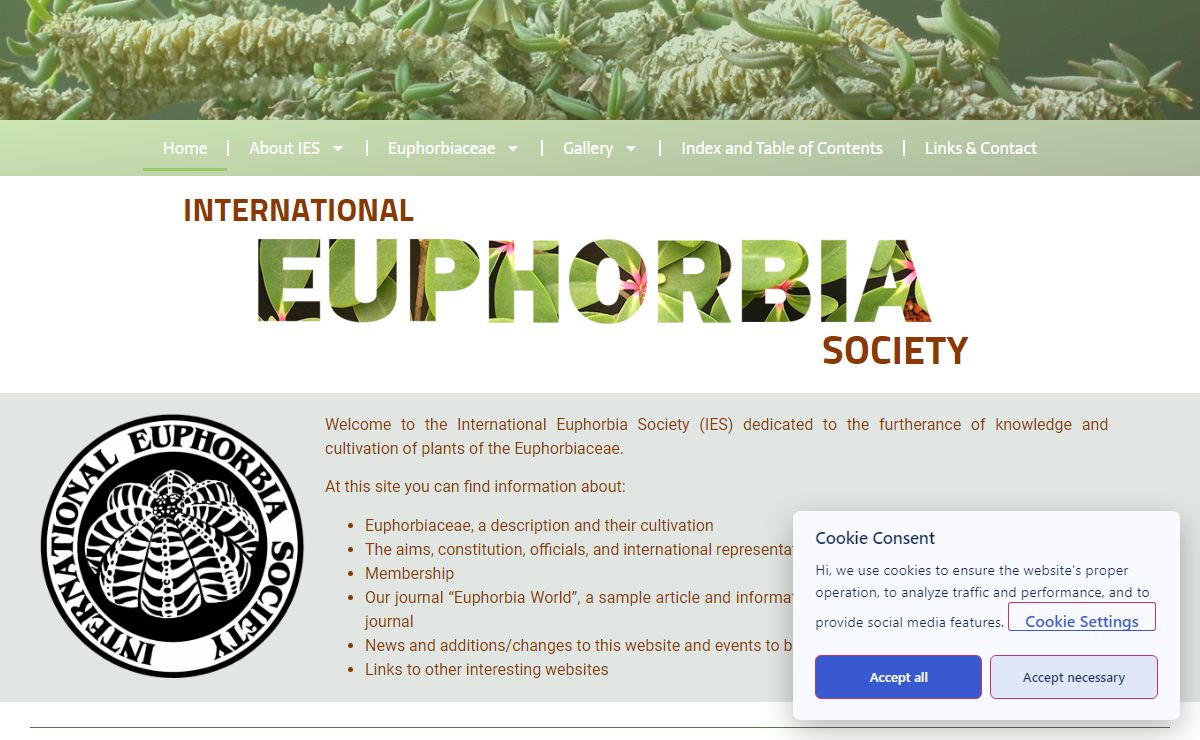 Home - International Euphorbia Society