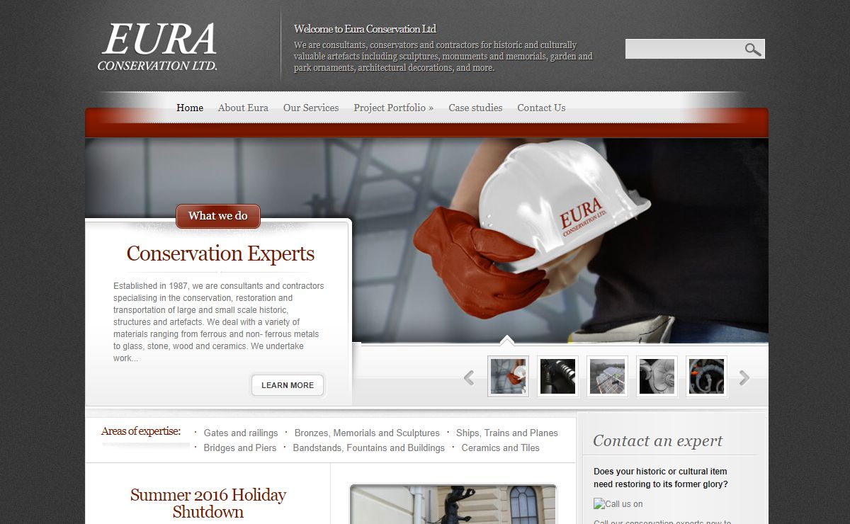 Eura Conservation Ltd | Specialising in the Conservation & Restoration of historic and culturally valuable artefacts