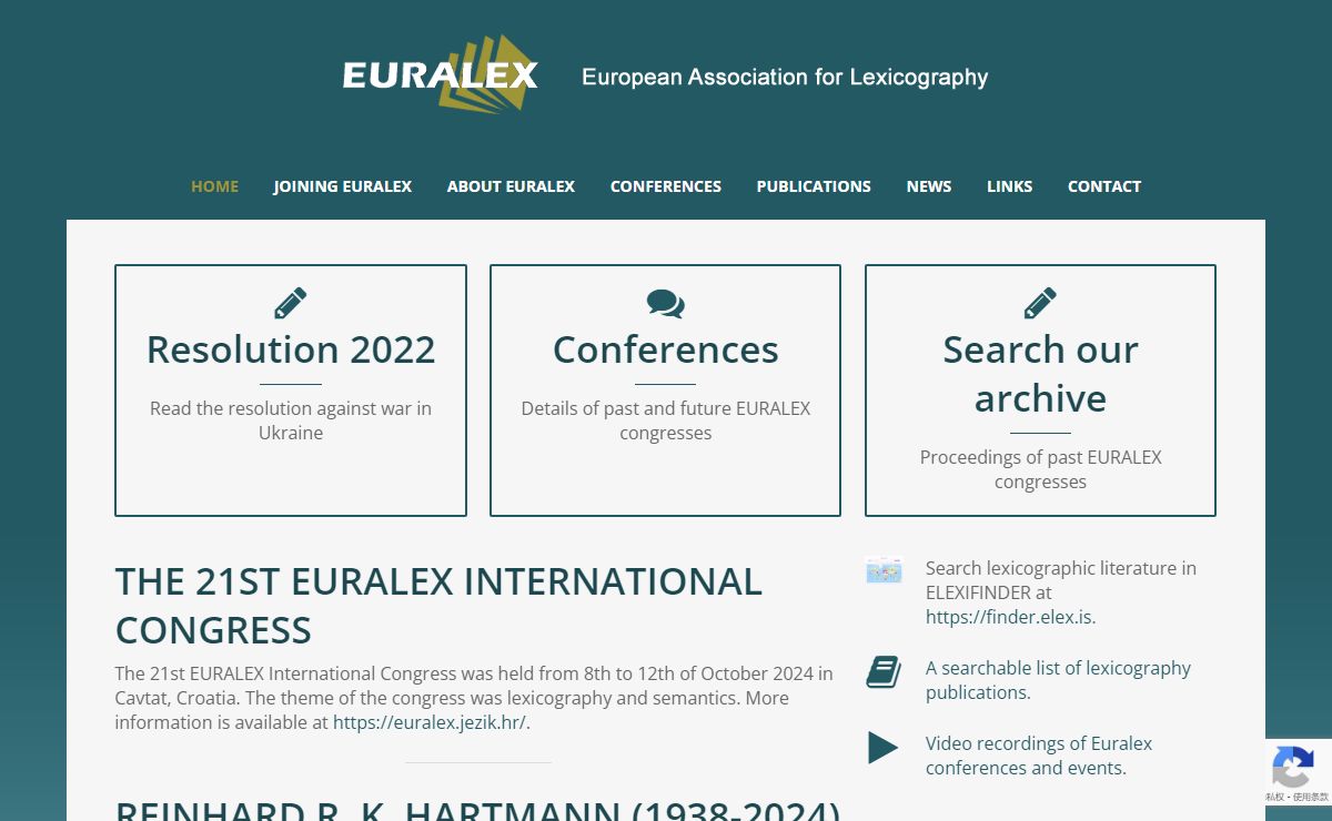 Euralex – European Association for Lexicography