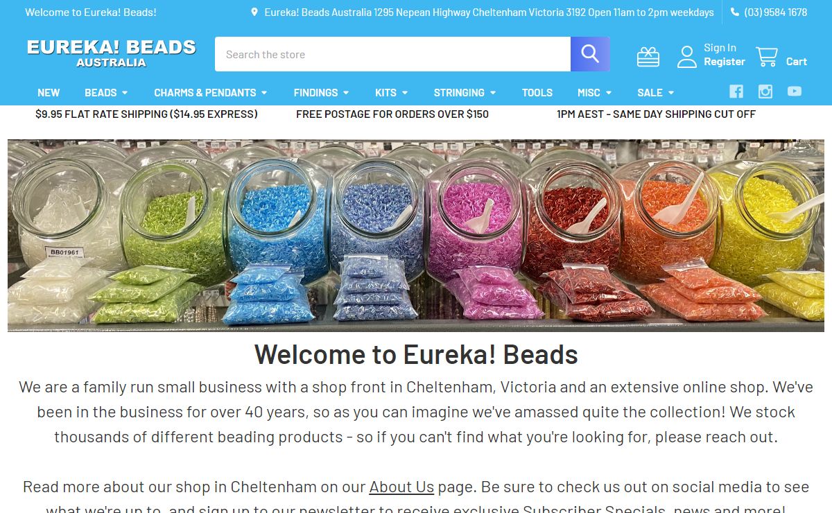 Eureka! Beads Australia | Buy Jewellery Making Supplies Online