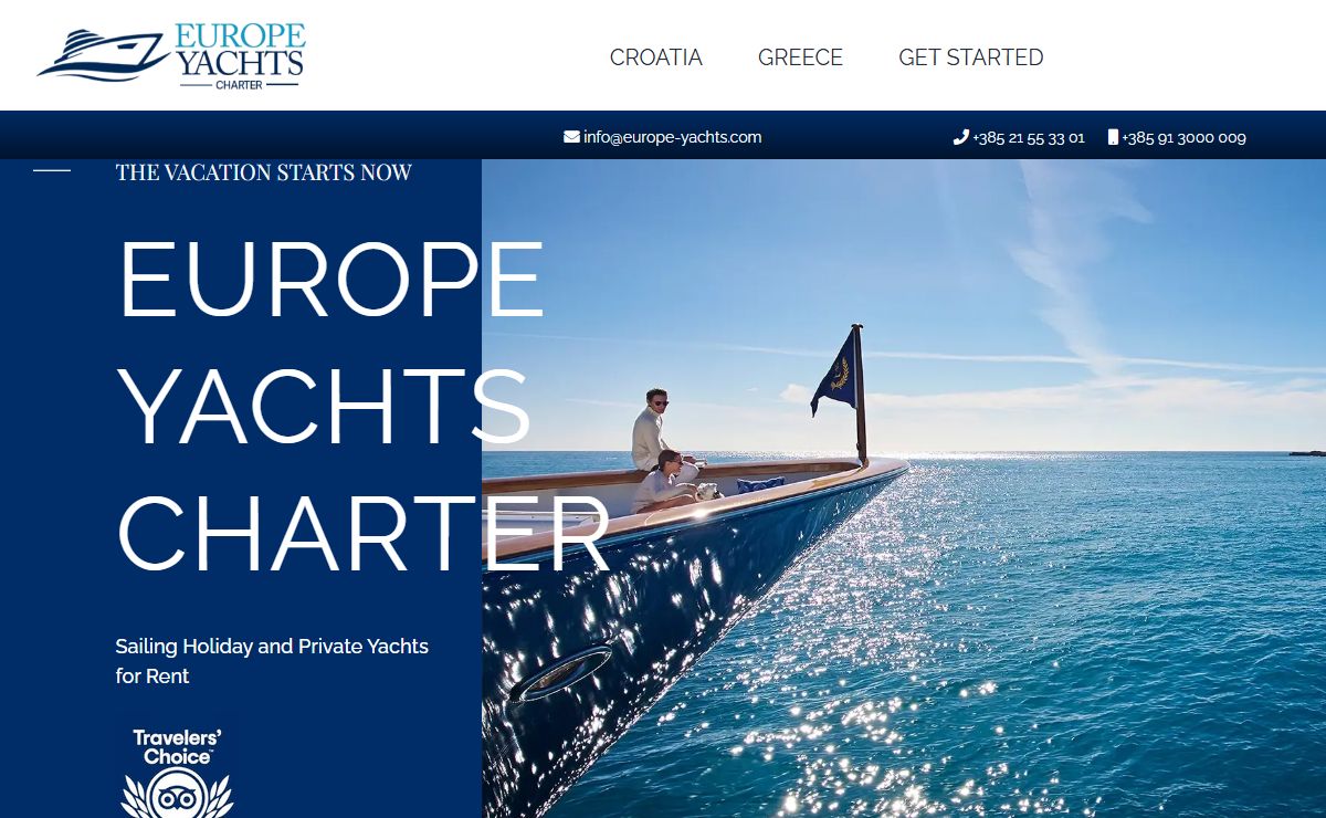 Europe Yacht Charter Croatia, Greece & Mediterranean Luxury