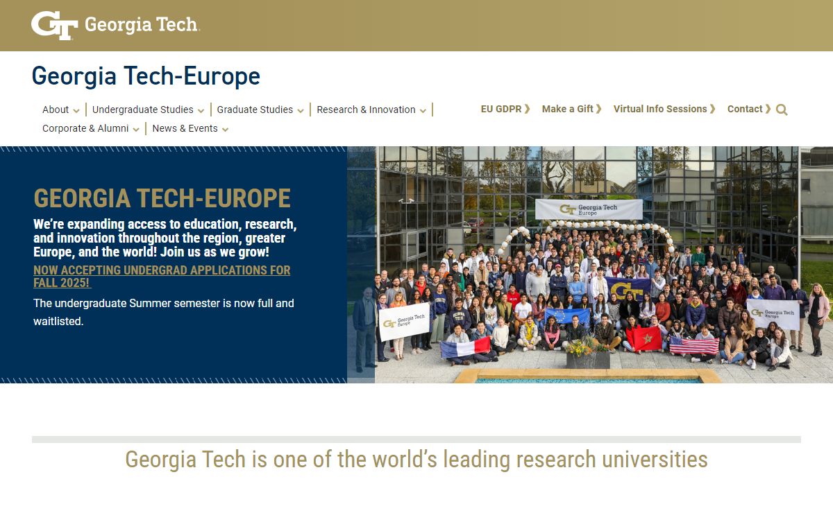 Georgia Tech-Europe