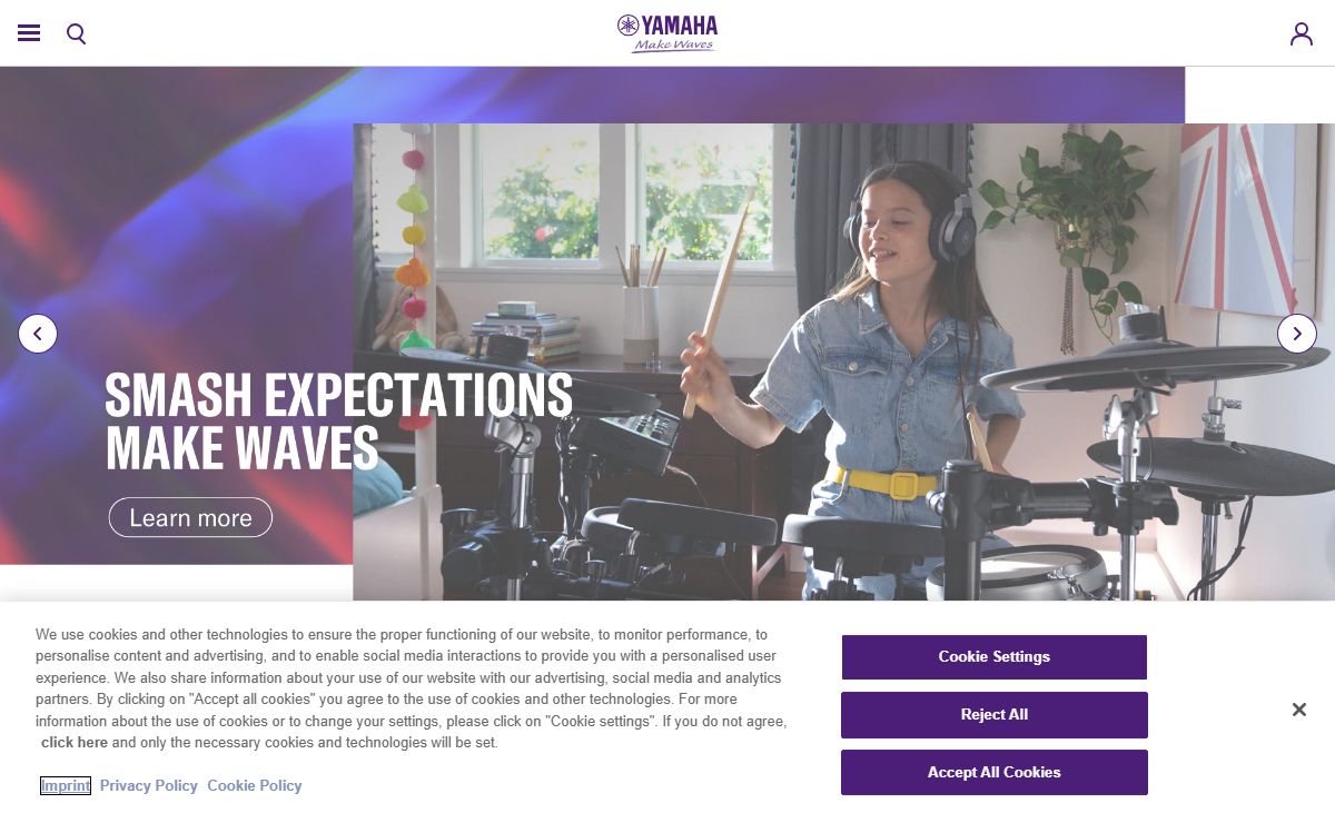 Home - Yamaha - Other European Countries