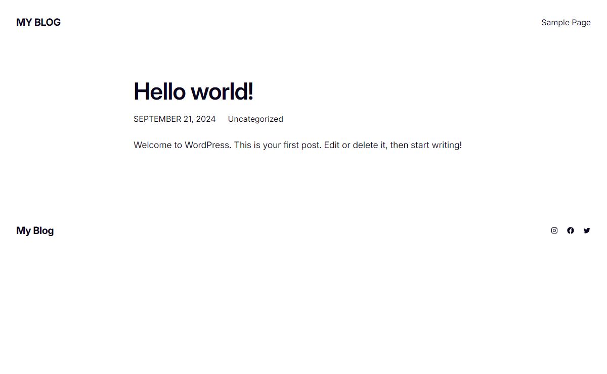 My Blog – My WordPress Blog