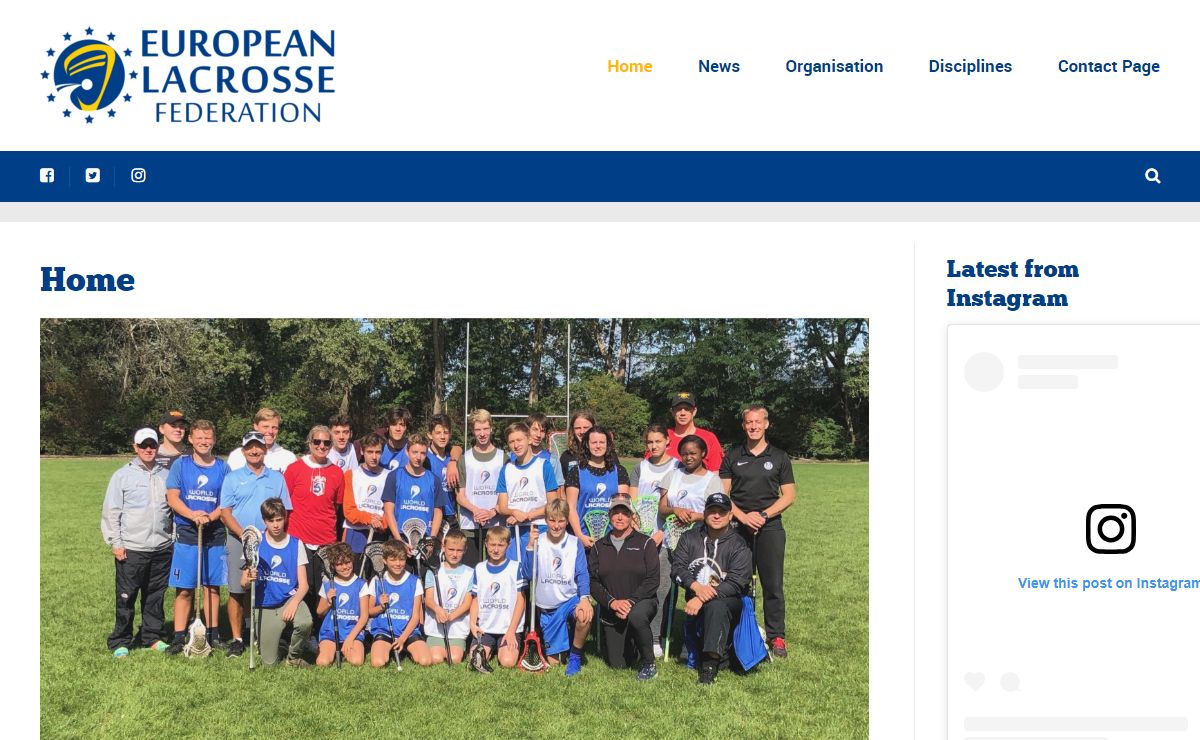 European Lacrosse Federation – Developing lacrosse across Europe