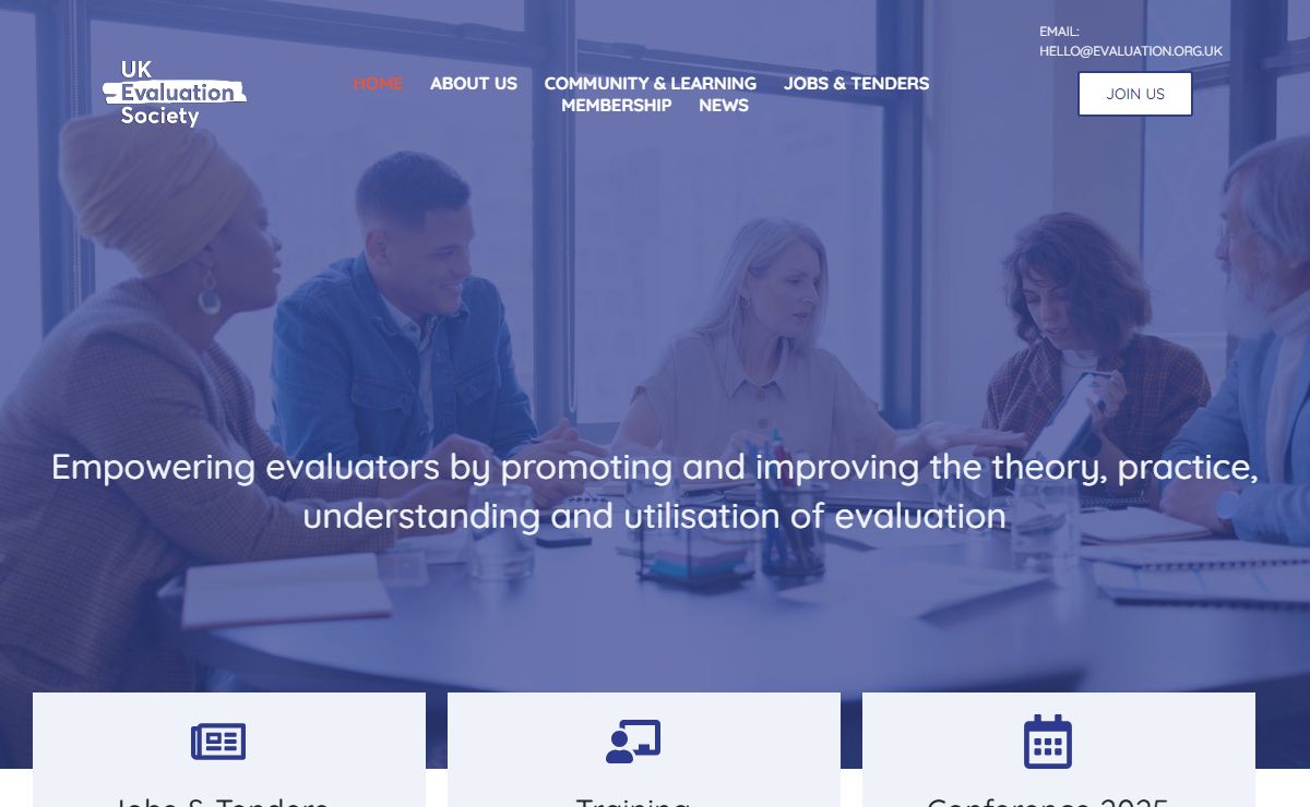 Home - UK Evaluation Society