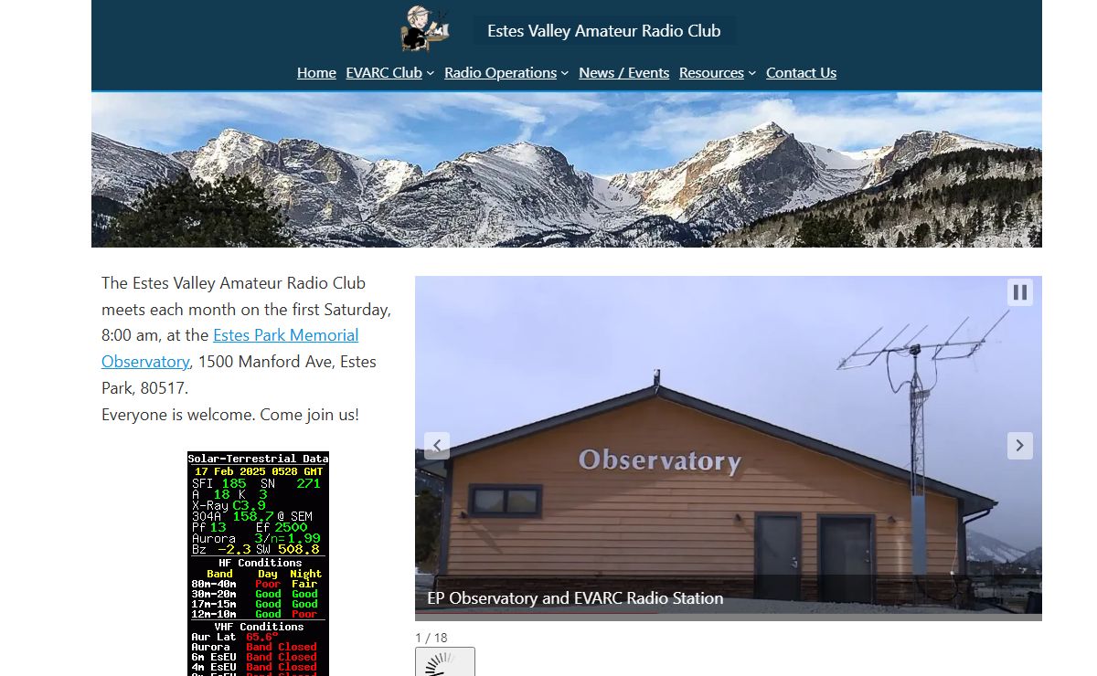 Estes Valley Amateur Radio Club